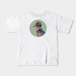 Chestnut-winged cuckoo Kids T-Shirt